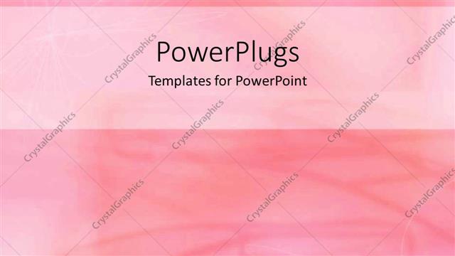  Presentation with waves red - Baby pink background with curved pink lines and waves