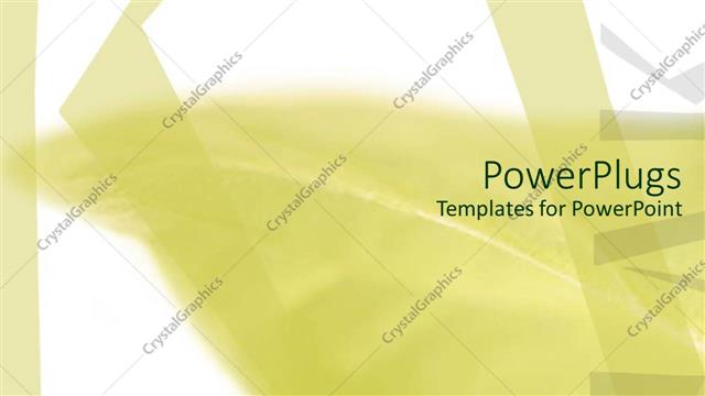  Presentation with green color - A background of green color with place for text