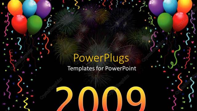  Presentation with balloons - A beautiful celebration of the new year with the help of balloons