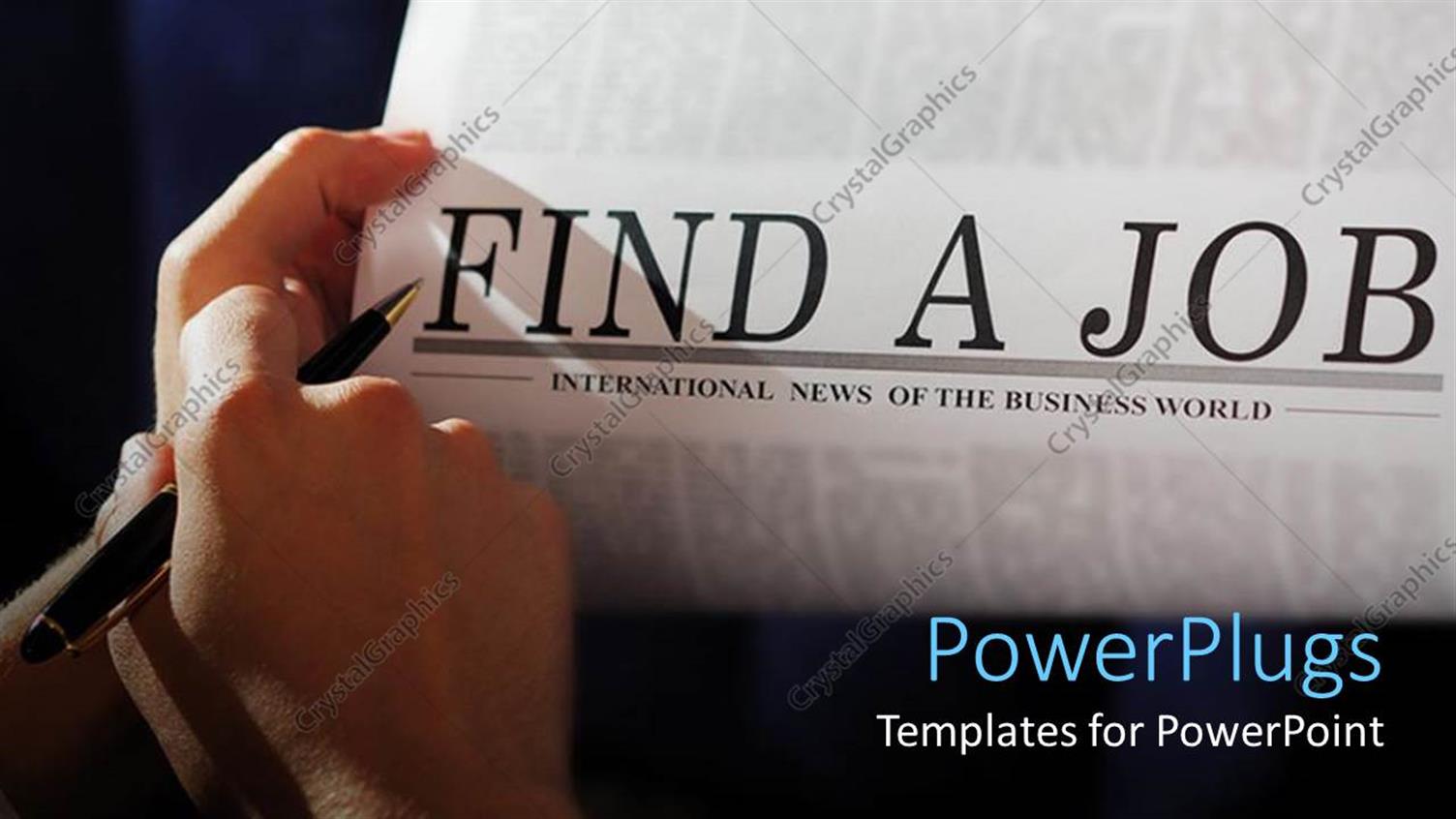 Featuring a Beautiful Depiction of Finding a Job in a Newspaper