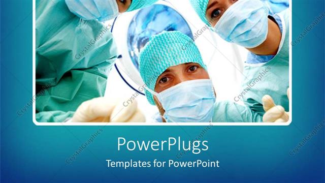  Presentation with group - A beautiful depiction of a group of medical related people