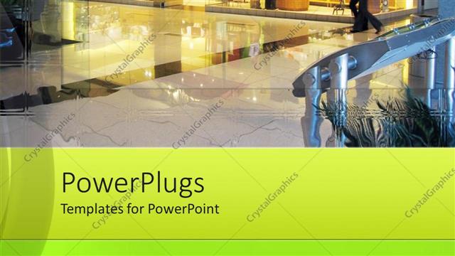  Presentation with customers - A beautiful depiction of a shopping center along with customers