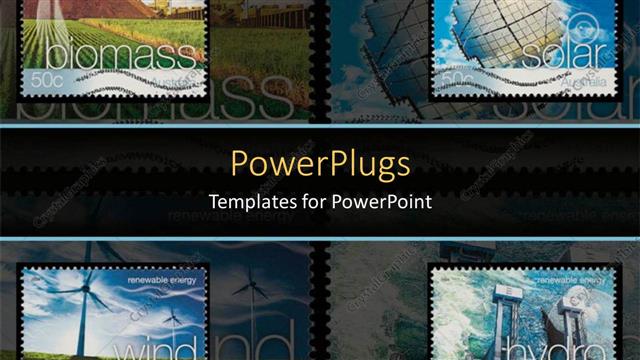  Presentation with resources - A beautiful depiction  of various energy sources together