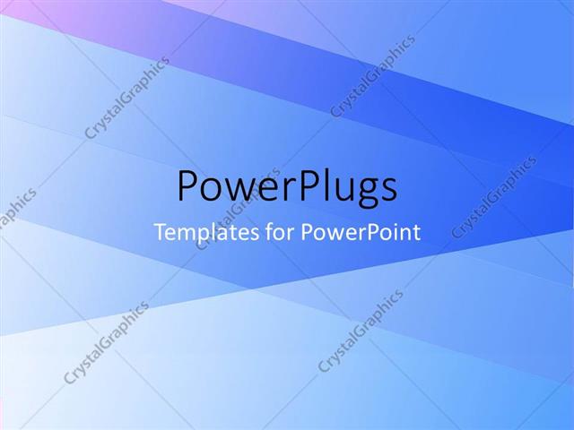 Powerpoint Template A Beautiful Simple Background With Blue And