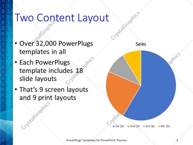 PowerPoint Template - Print Slide