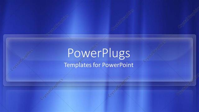  Presentation with abstract business - Blue abstract underwater light rays white text modern simple