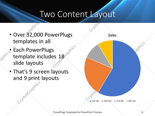 PowerPoint Template - Print Slide