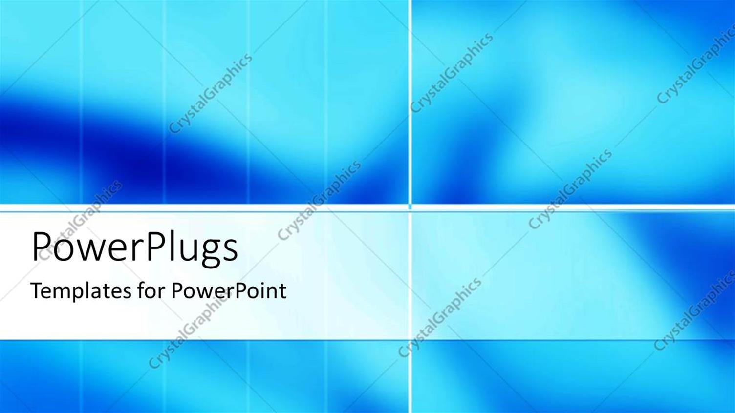 Powerpoint Template A Bluish Background In Form Of Four Boxes 187