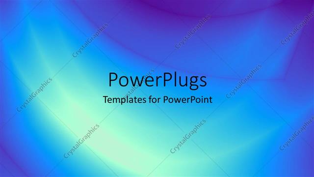  Presentation with ocean wave - A bluish and purple background with place for text