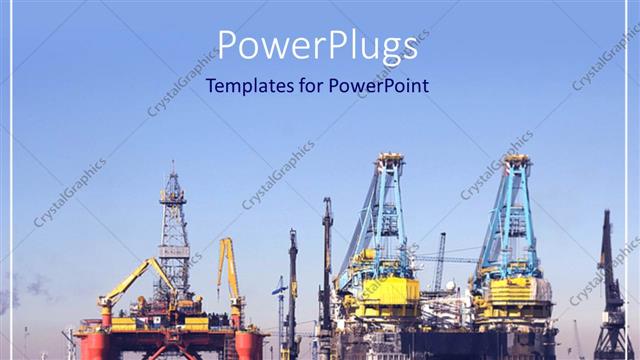  Presentation with shipping - Boats carrying goods in shipping containers
