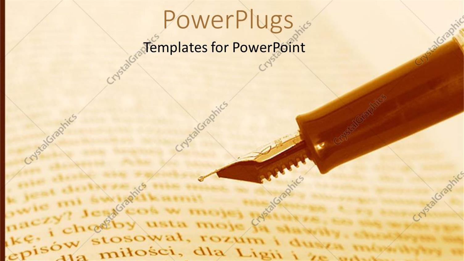 Premium Template for PowerPoint & Google Slides 