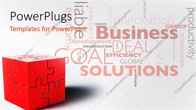  Presentation with solutions - A box made up of puzzle pieces