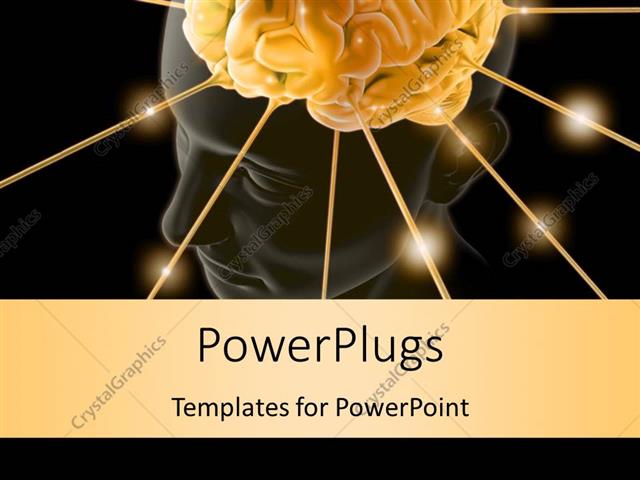  Presentation with brain - Brain is being energized through the strings