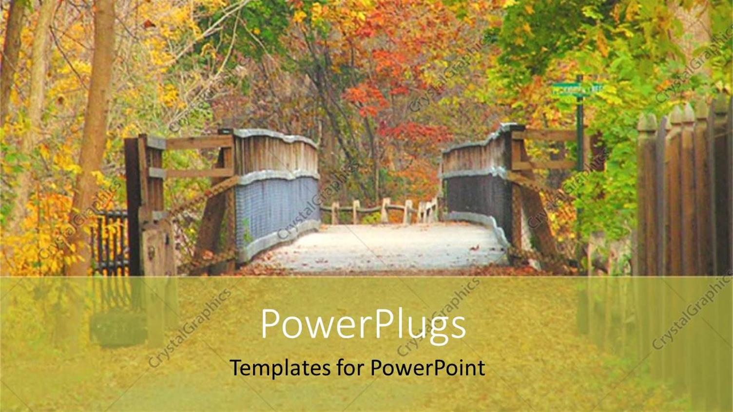 Featuring a Bridge with a Lot of Greenery in the Background