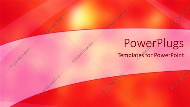  Presentation with abstract red - Bright glow from sky with abstract red and orange background