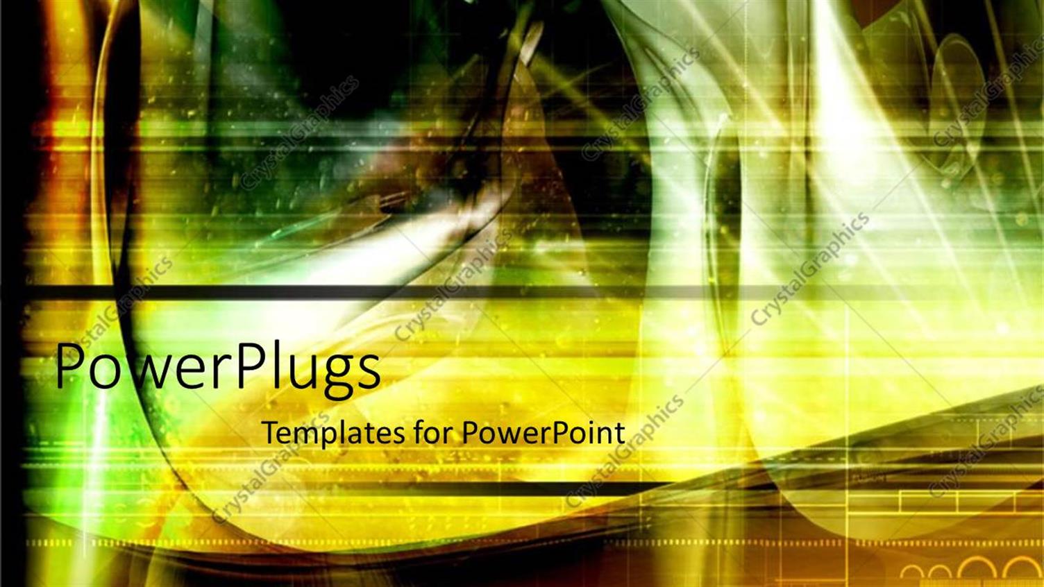 Featuring a Bright Hazy Gold and Green Background Surface Tile with Images