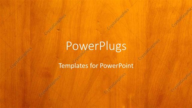  Presentation with wood grain - Brown background with real wood grain