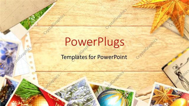  Presentation with points - A brownish background with a number of bullet points
