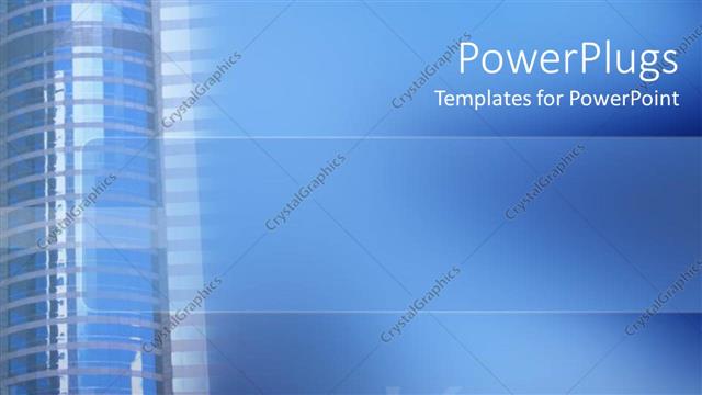  Presentation with asia - A building in the background with place for text