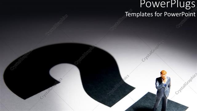  Presentation with solutions business - Business man suit question mark white and black issues problems solutions