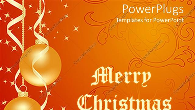  Presentation with balloons - Christmas depictions with ribbons holding balloons and white stars