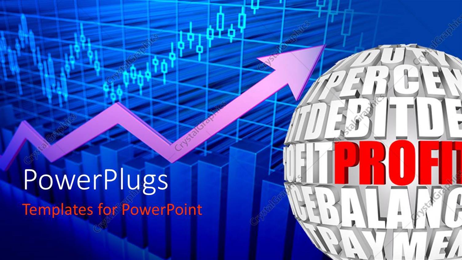 Featuring a Globe Made of Words with Bluish Background