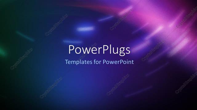  Presentation with abstract light - Circling light strobes on colorful abstract background