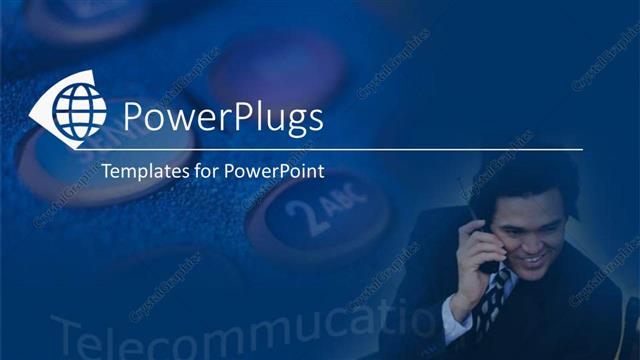  Presentation with wave - Close up shot of a phone and a business man making a call