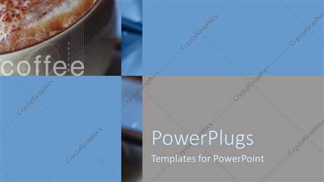  Presentation with hospitality - Close up view of foamed milk sprinkled with cinnamon on cup of coffee