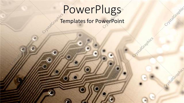  Presentation with machinery - A close up view of the inside of an equipment or machinery