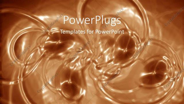  Presentation with water droplets - A close up view of water droplets on a light brown background