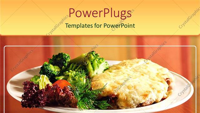  Presentation with steak - A collection of beef steak and vegetables together in a plate