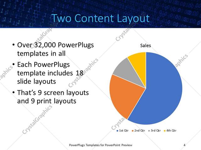 PowerPoint Template - Print Slide