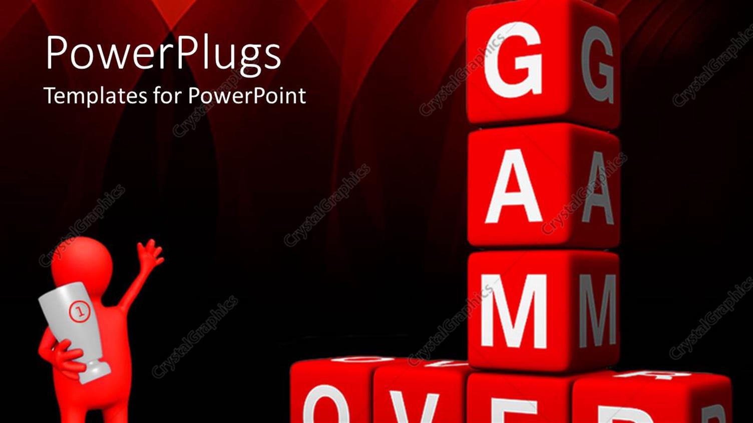 Featuring a Collection of Boxes and a Figure Holding the Cup