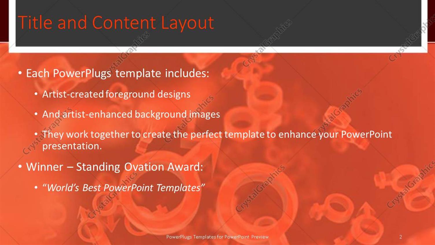 PowerPoint Template: a collection of sex bacteria of various sizes