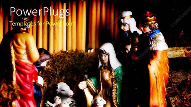  Presentation with jesus manger - Colorful depiction of Jesus Christ's birth in manger??