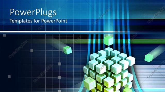  Presentation with create - A combination of smaller cubes to create a larger one