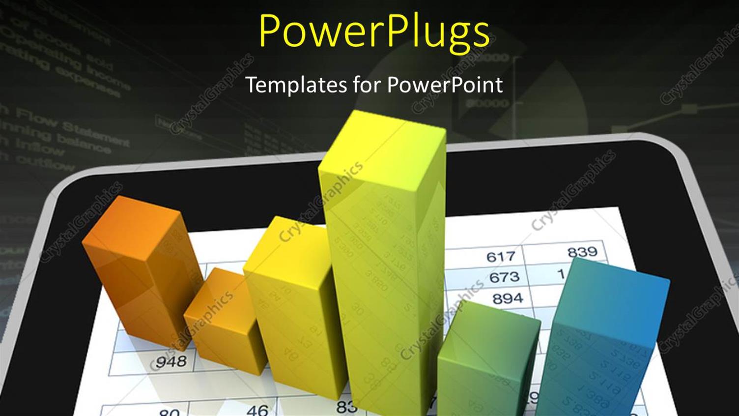 Featuring Computer Spreadsheet and Charts to Show the Concept of Modern Tools for Financial and Market Analysis