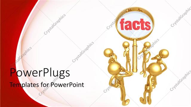  Presentation with search - A number of people with the word facts