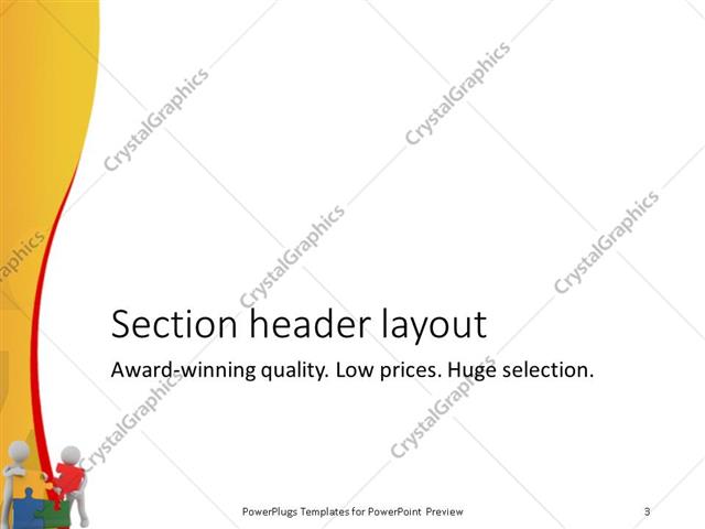 PowerPoint Template - Print Slide