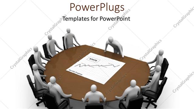  Presentation with advertising - Presentations conference meeting table teamwork planning strategy