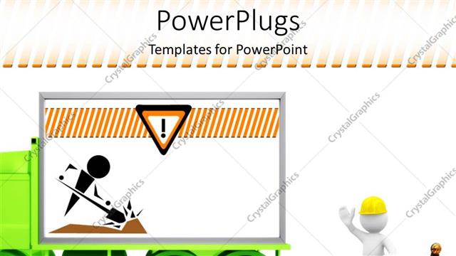  Presentation with vehicle - A construction service on a vehicle