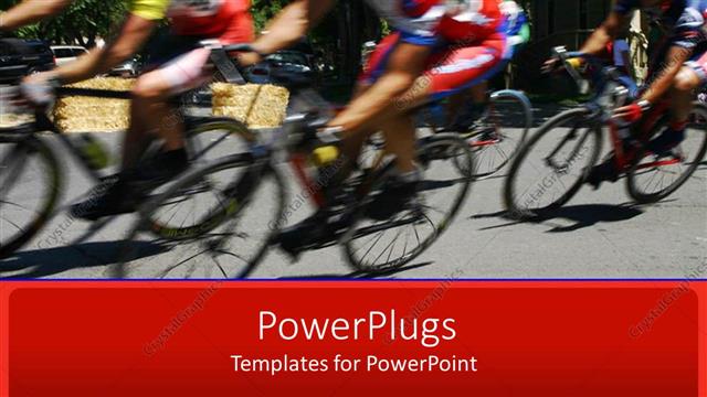  Presentation with bike speed - Cycling, racing, racers, bike, bicycle, sports, speed, riding