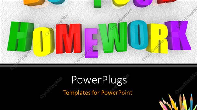  Presentation with homework - The depiction of an advice with pores in background