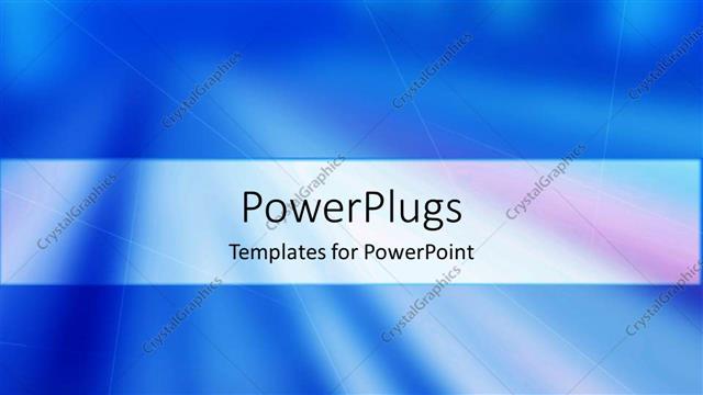  Presentation with abstract blue white - Depiction of a blurry blue and white background board