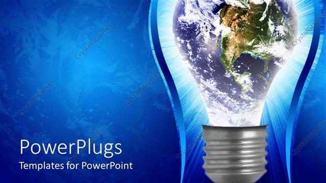  Presentation with idea - The depiction of an idea changing the whole world