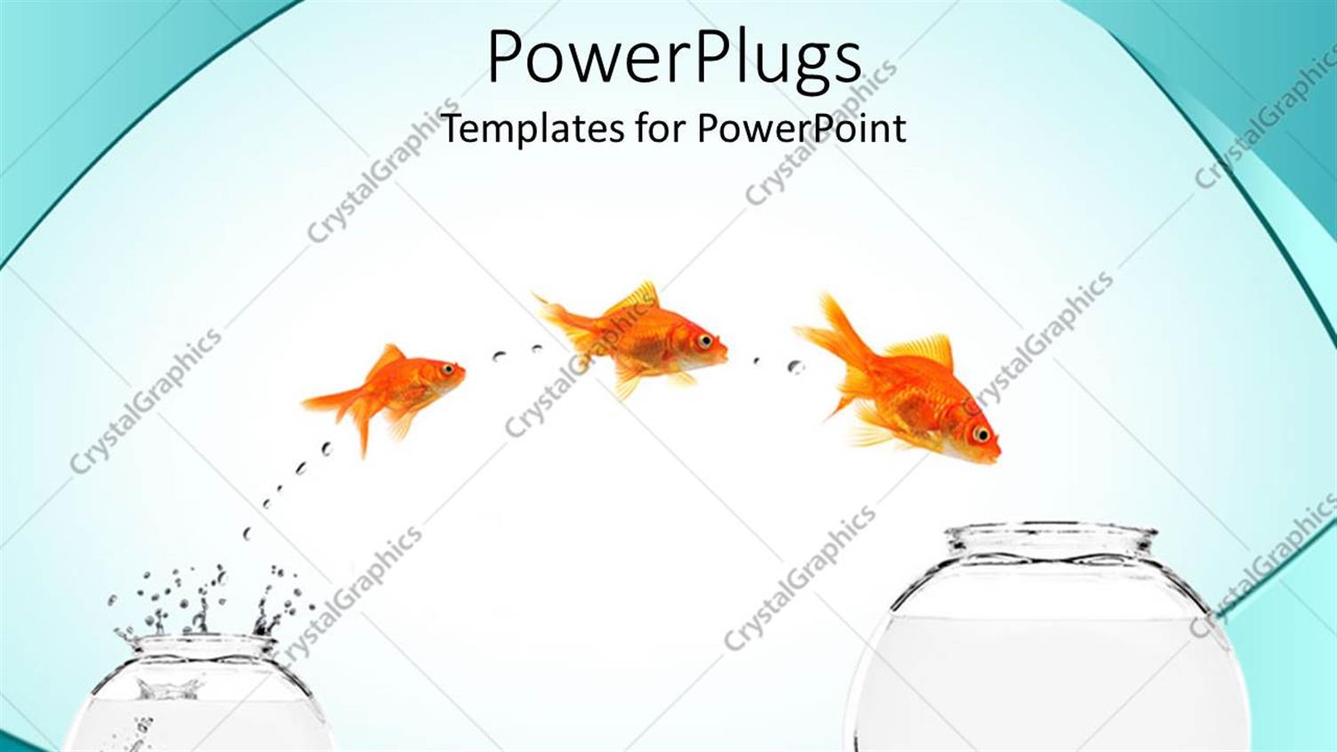 Featuring the Depiction of Motivation with a Fish Jumping from One Place to Another