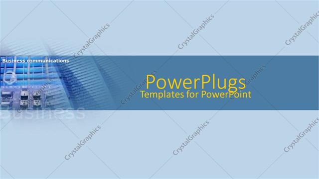  Presentation with blue plain - Depiction of a plain ash and blue colored tile surface