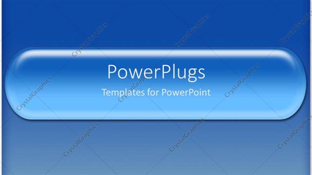  Presentation with plain blue - Depiction of a plain blue and white background board