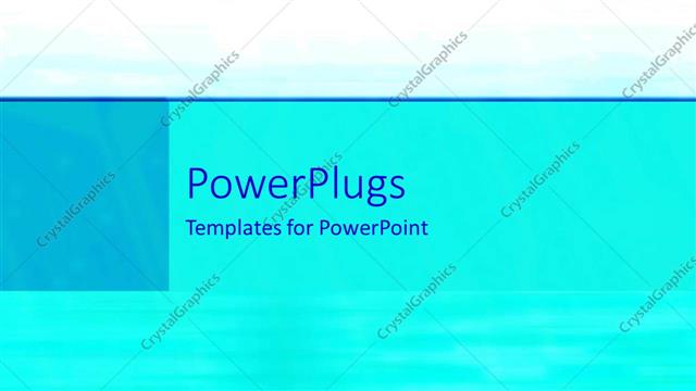  Presentation with blue plain - Depiction of a plain blue and white tile background surface